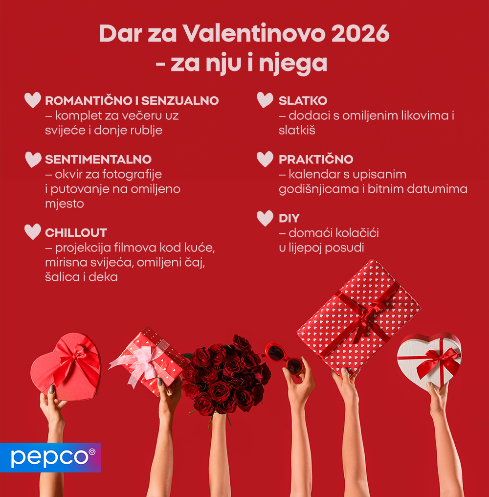 Dar za Valentinovo 2026. – za nju i njega