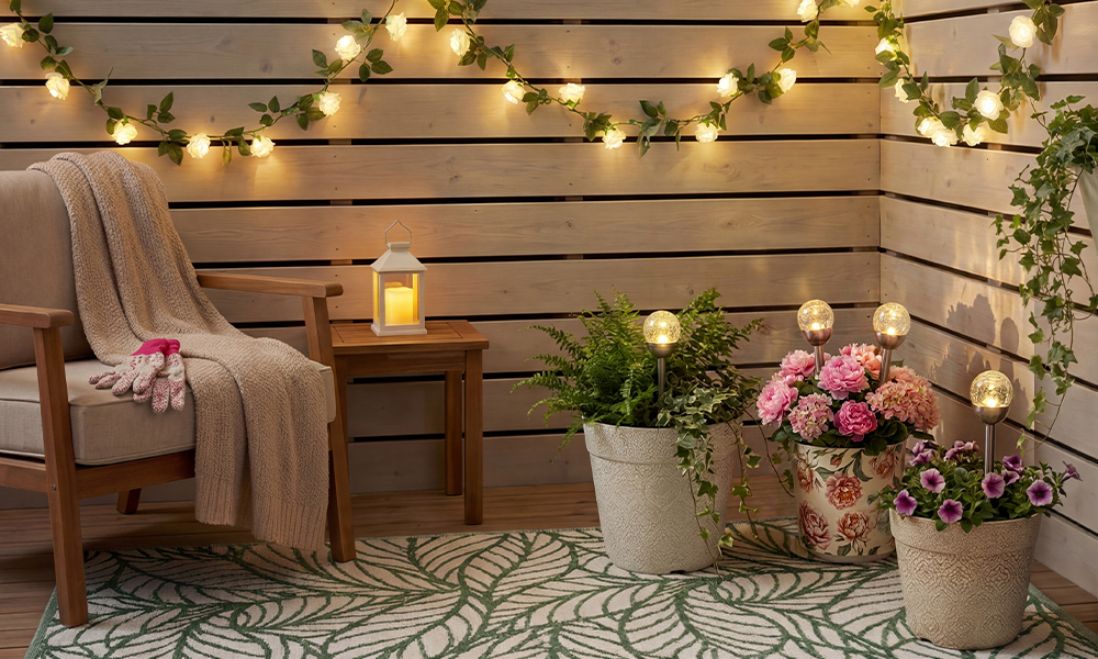 Ugodan kutak na terasi